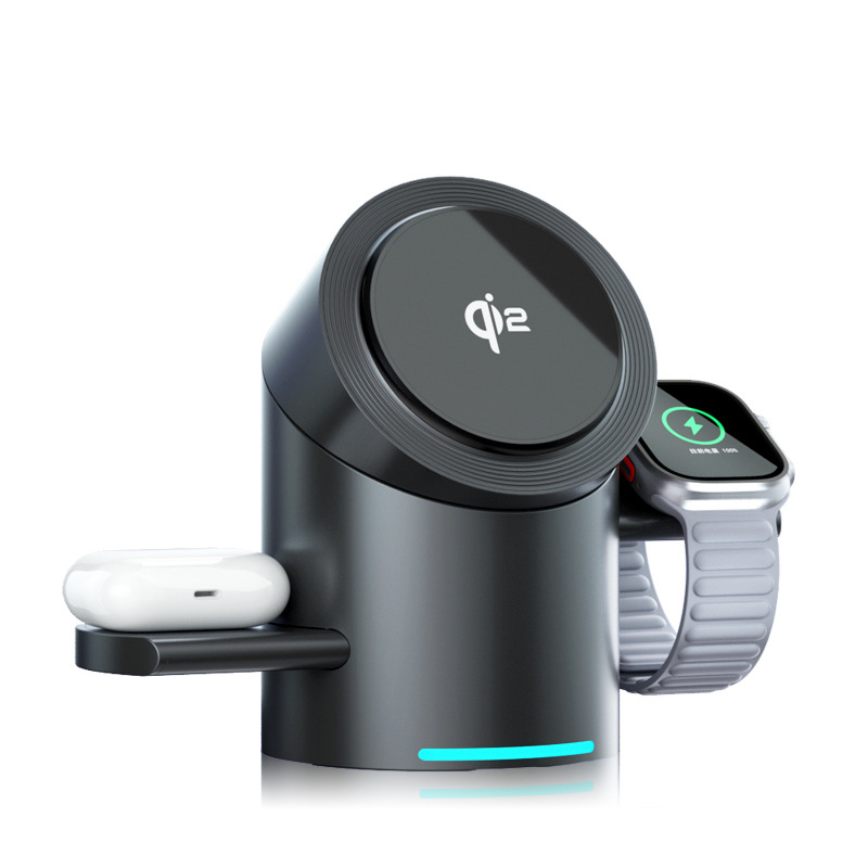 Magnetic 3-in-1 Wireless Charger